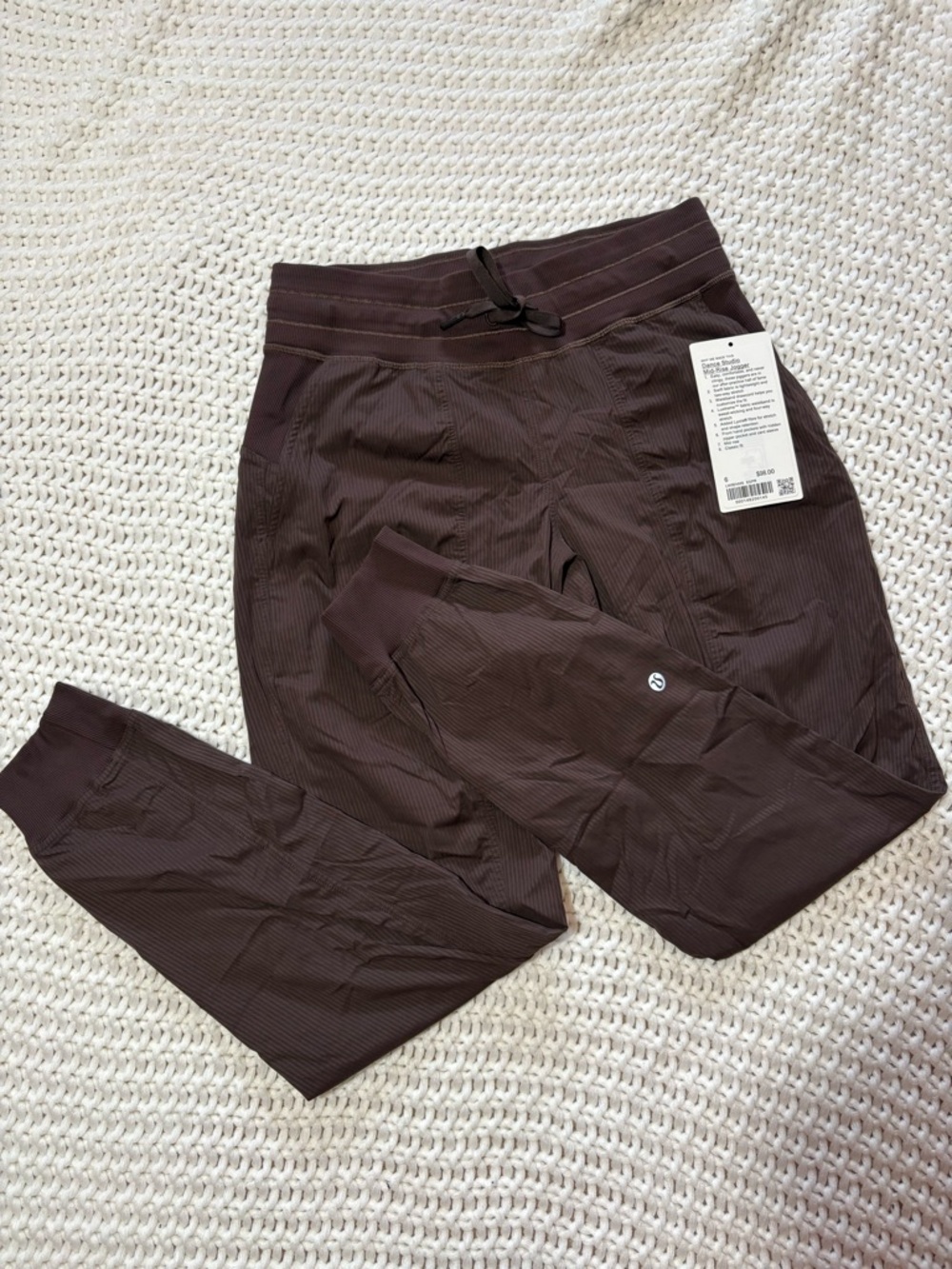lululemon dance studio mid rise jogger espresso